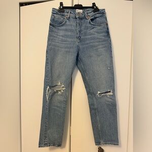 Zara straight leg jeans